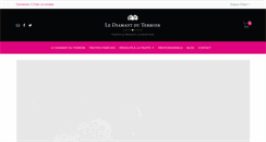 Desktop Screenshot of lediamantduterroir.com